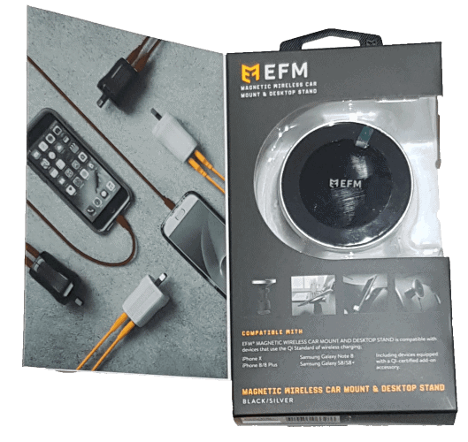 EFM Wireless Magnetic Car Mount