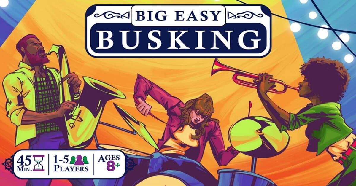 Weird Giraffe Games’ Big Easy Busking – Kickstarter Preview