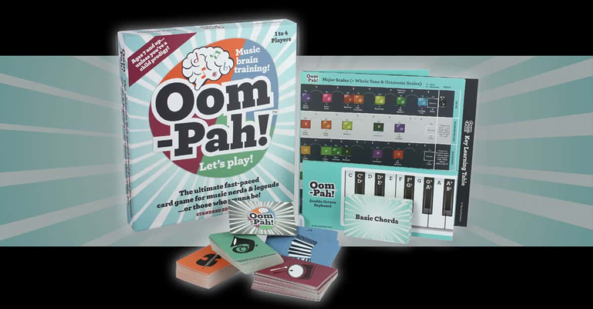 Oom-Pah!  The Musical Game that hits the right notes!