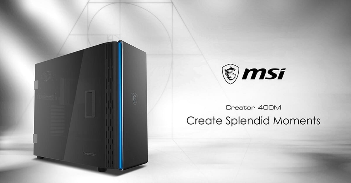 MSI Unveils Creator Desktop Series PC Case