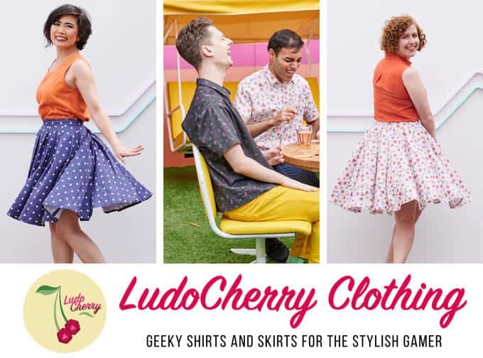 LudoCherry: Stylish tabletop shirts and skirts