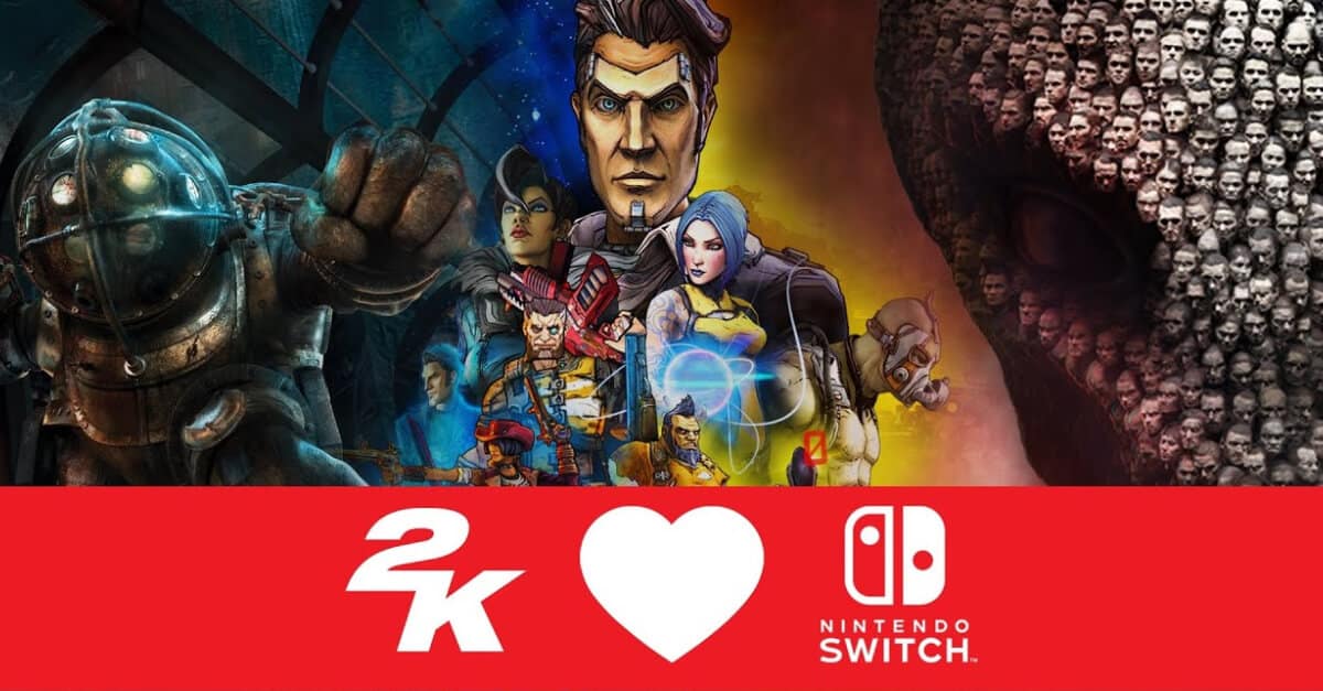 2K <3 Switch - BioShock, Borderlands & XCOM coming to Nintendo Switch