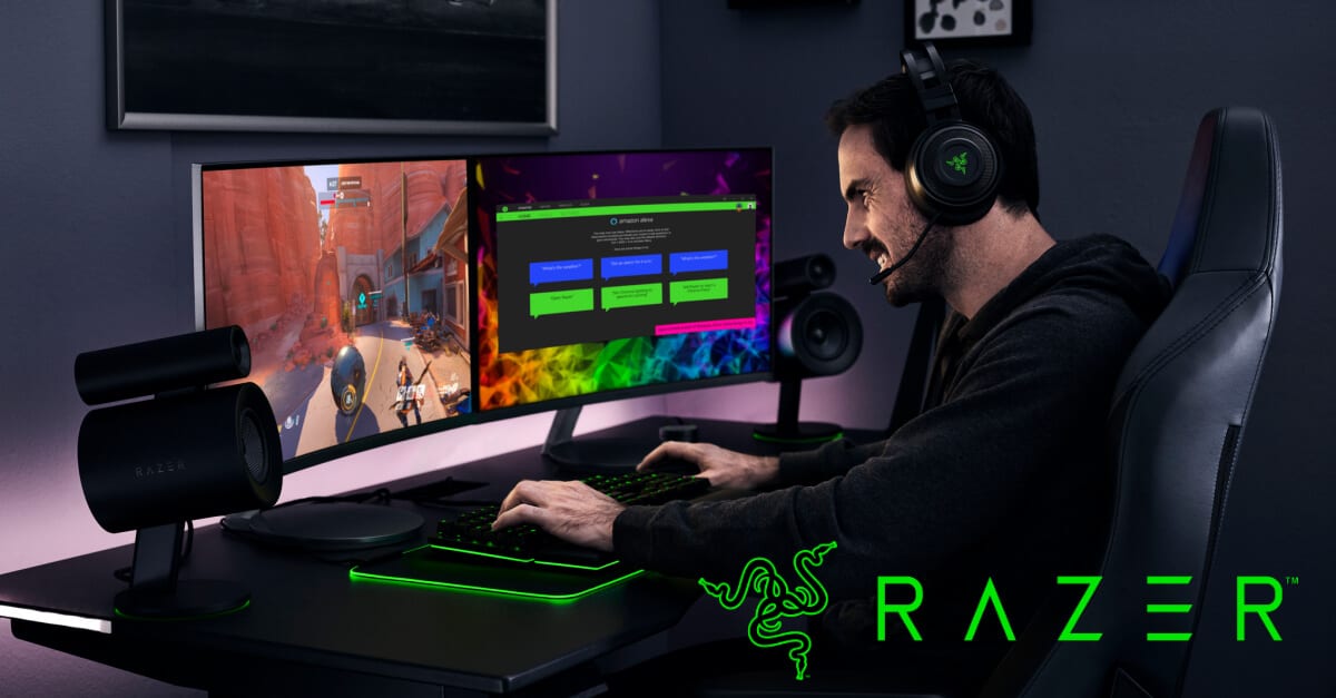 Razer Synapse 3 features Amazon Alexa module