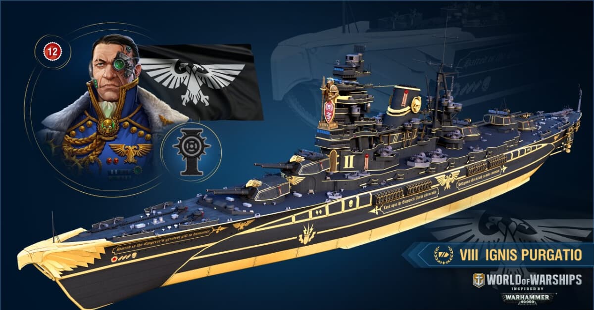 Warhammer 40,000 invades World of Warships