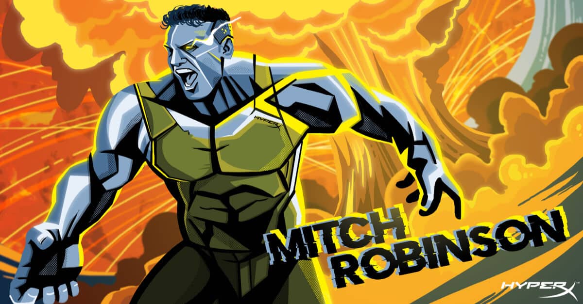 Australian football star Mitch Robinson Joins HyperX Hero Roster