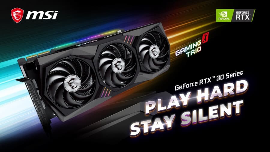 MSI UNVEILS FIRST CUSTOM NVIDIA GEFORCE RTX 30 SERIES GRAPHICS CARDS