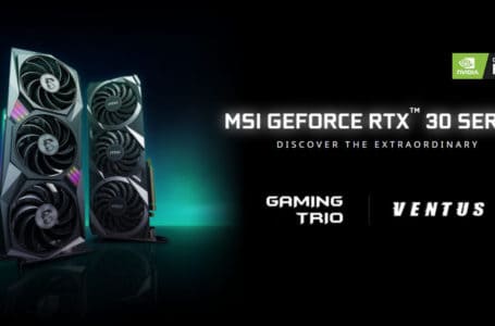 MSI unveils first custom NVIDIA GeForce RTX 30 Series GPU