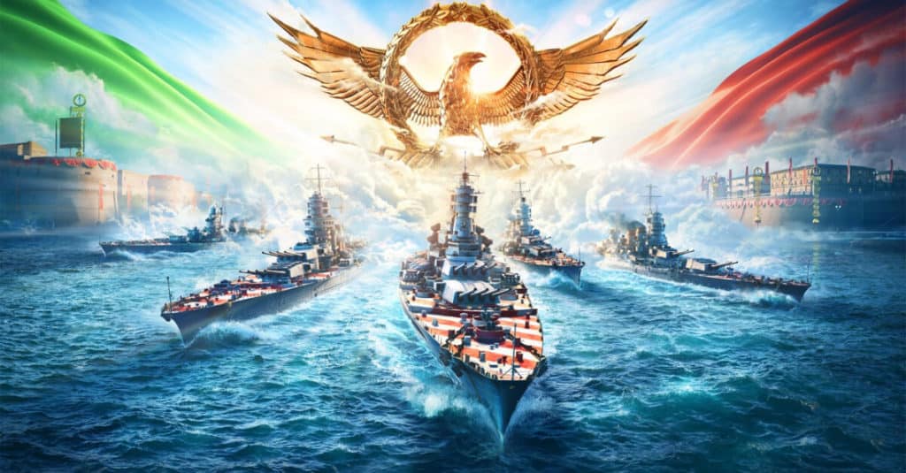 New Italian Battleships arrive in early access for World of Warships
