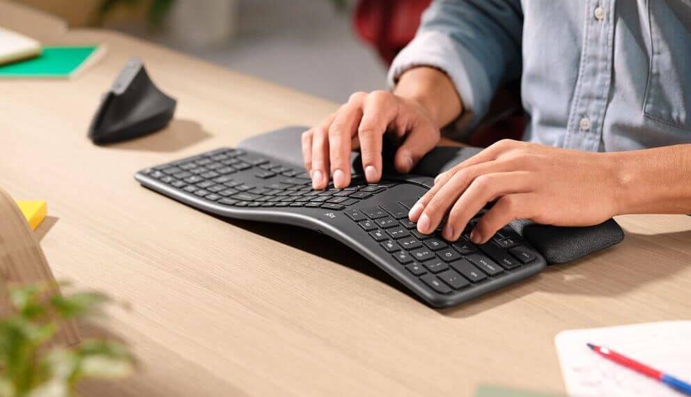 Logitech Introduces ERGO K860: More Natural Typing Experience, Uncompromised Productivity MX