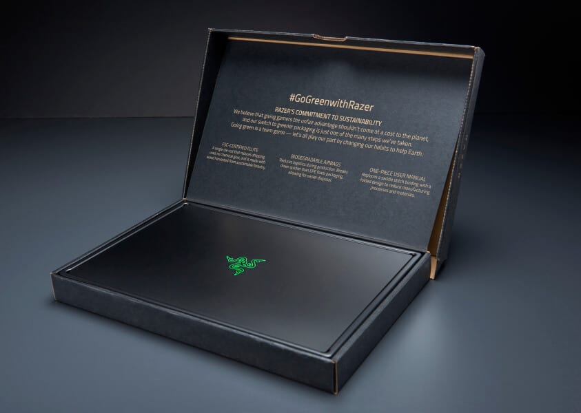 RAZER COMMITS TO A GREENER, MORE SUSTAINABLE FUTURE FOR ALL TO GAME IN