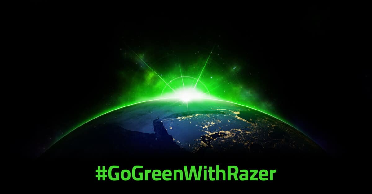 Razer Commits to a Greener, More Sustainable Future for All to Game In