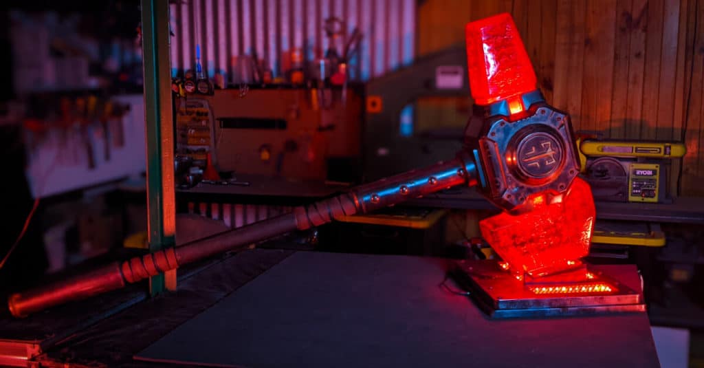 Bethesda ANZ Enlists Hench & Scrap Foundry to Create Life Size Sentinel Hammer in Celebration of DOOM Eternal