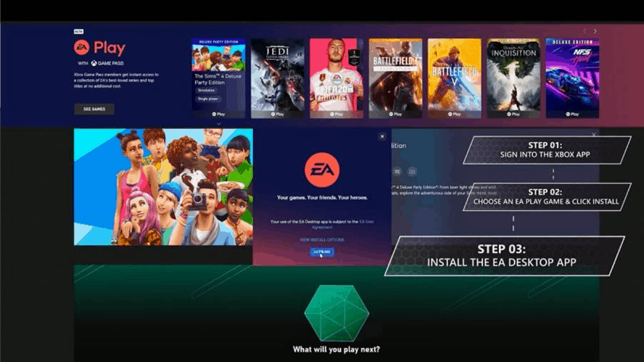 EA Play is Coming to PC for Xbox Game Pass Members