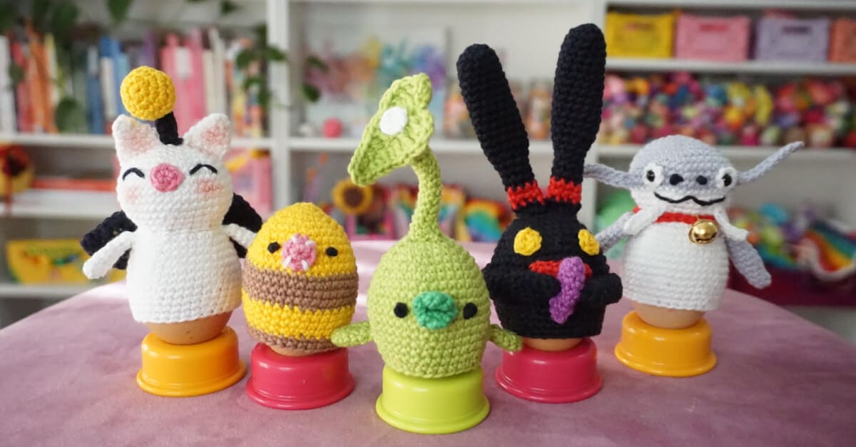 Final Fantasy XIV Official Egg Cosies thanks to Little Cosy Things