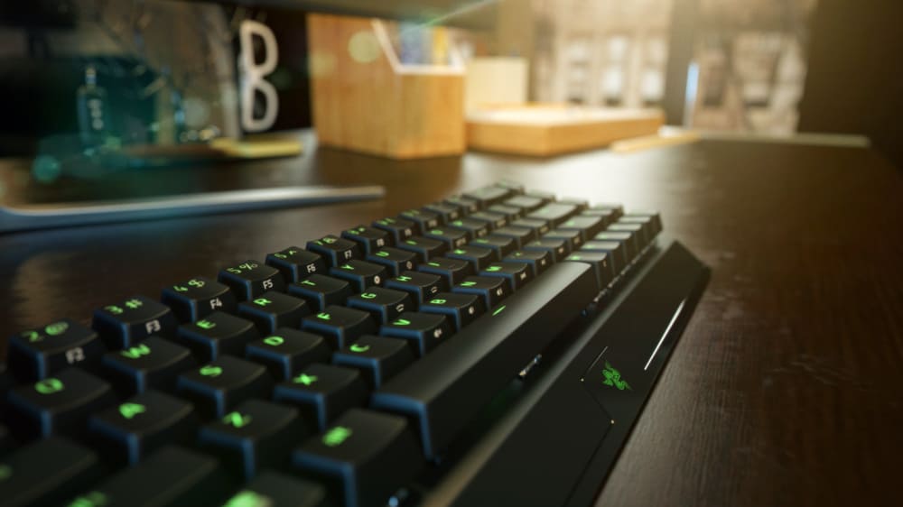 The legendary keyboard evolves with the BlackWidow V3 Mini HyperSpeed