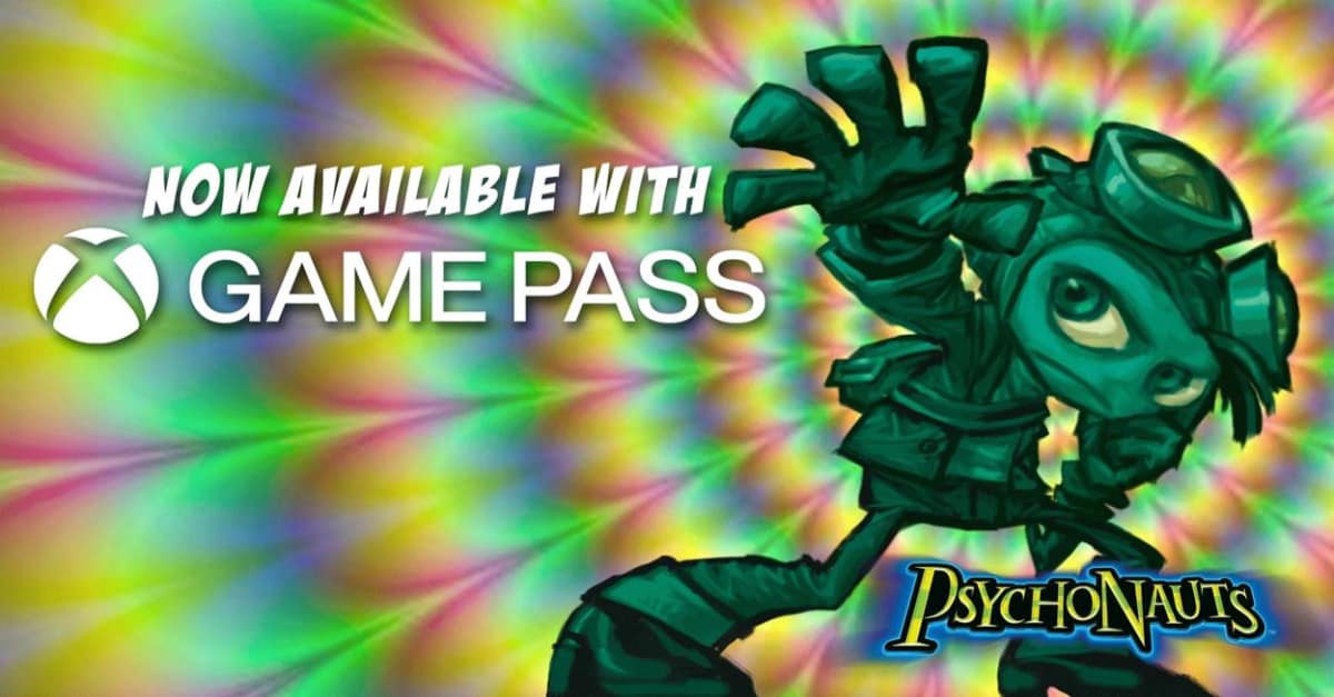 Psychonauts Available Now with Xbox Game Pass