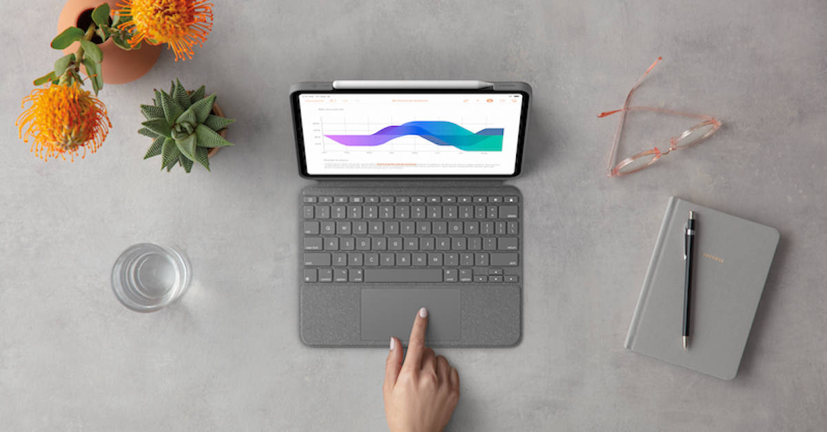 Logitech Combo Touch Available for new iPad Pro
