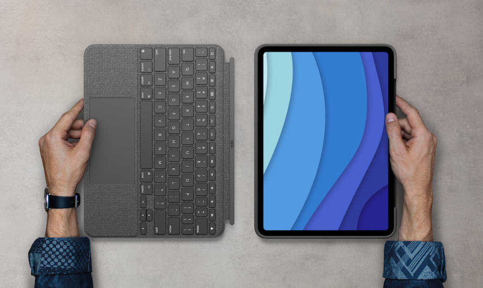 Logitech Combo Touch Available for new iPad Pro