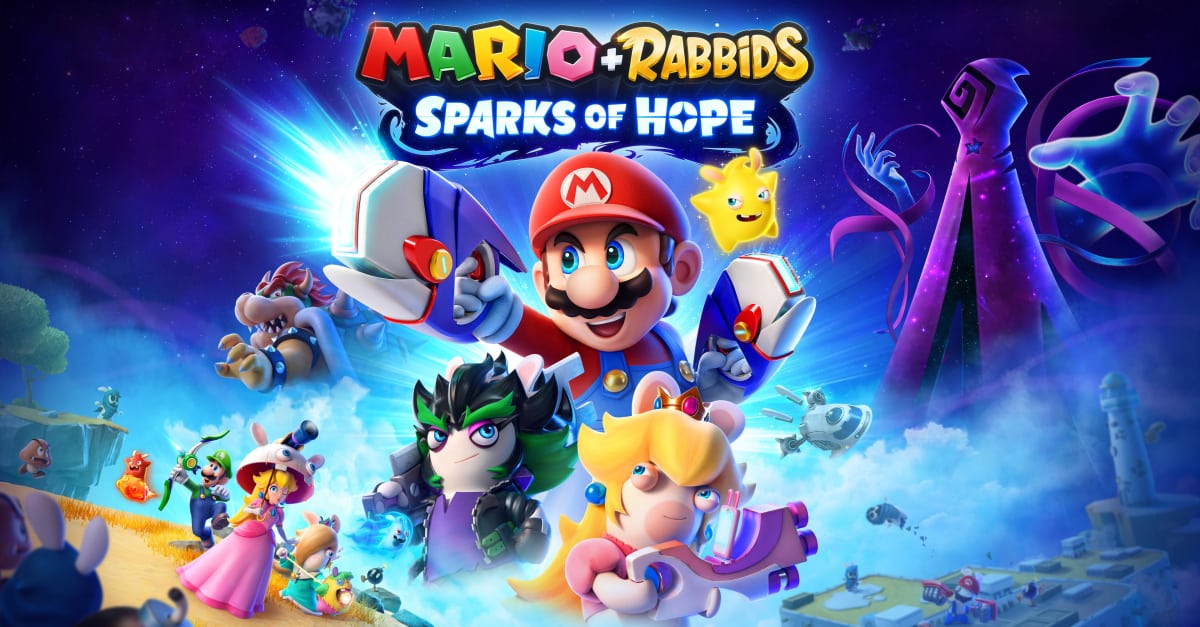 MARIO + RABBIDS SPARKS OF HOPE INVITES YOU ON AN ADVENTURE OF COSMIC SCALE
