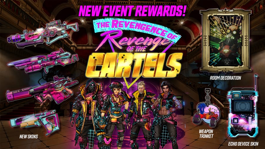 Borderlands 3 Crossplay Update and Revengence of Revenge of the Cartels Event Now Available