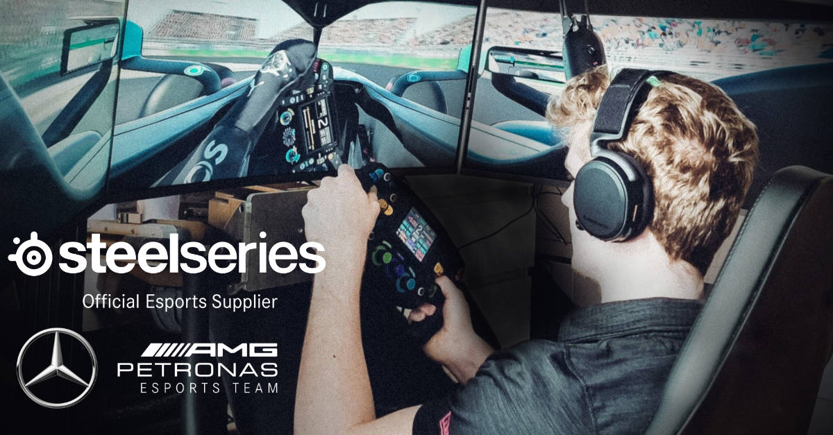 Mercedes-AMG Petronas Esports Team and SteelSeries Join Forces