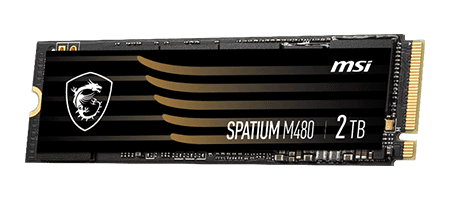MSI expands product line to gamers and creators SSD's with SPATIUM