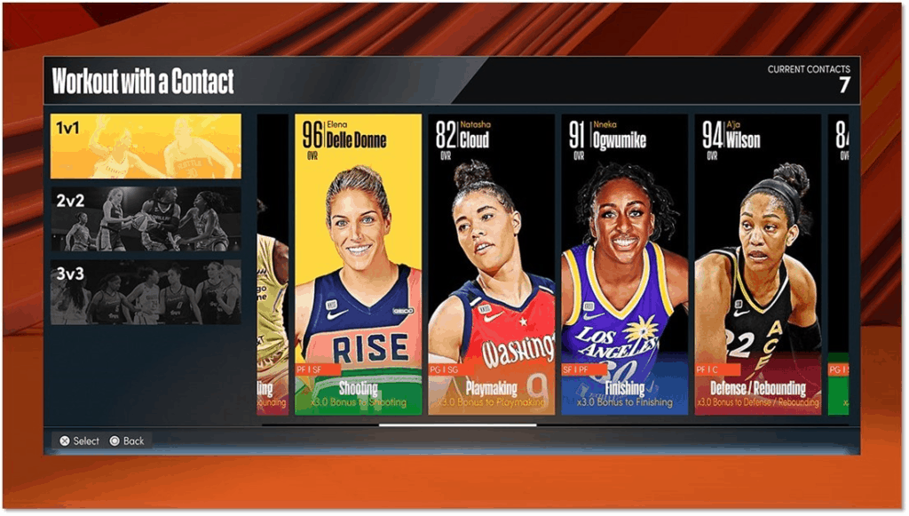 NBA 2K22 - WNBA New Features and Updates