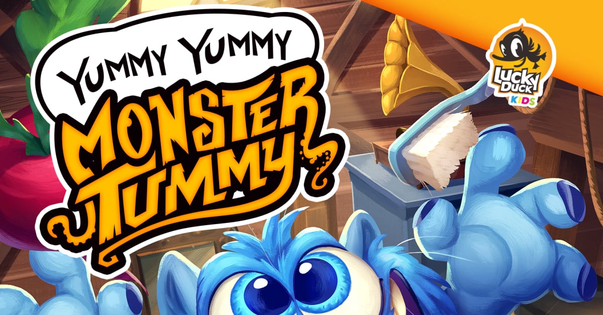 Lucky Duck Games and HYBR Join Forces to Create “Yummy Yummy Monster Tummy”