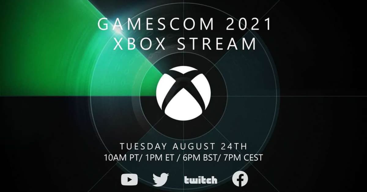 Join Us for the gamescom 2021 Xbox Stream and More Later this Month