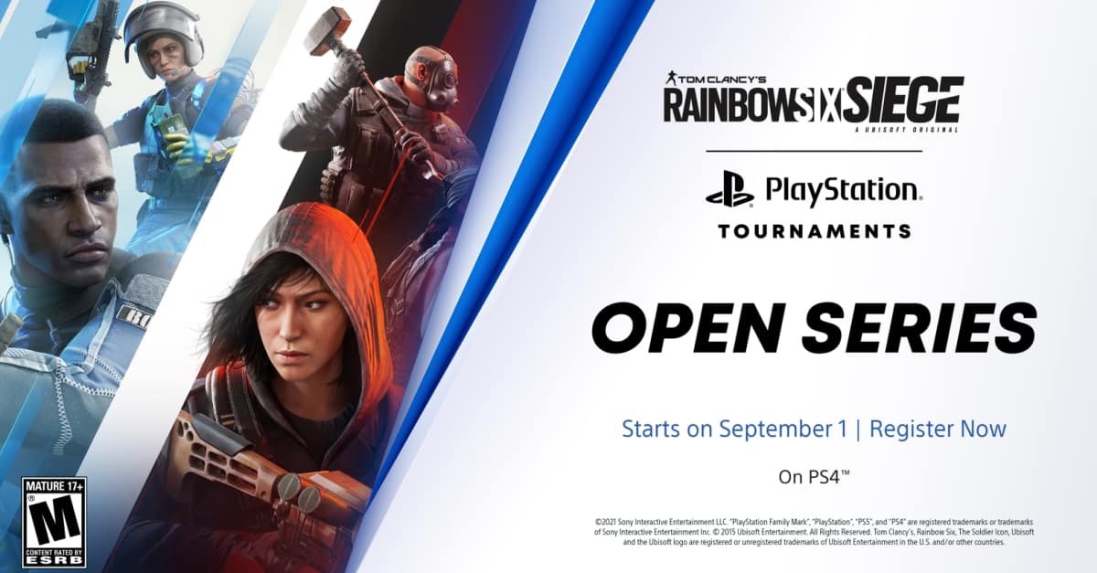 TOM CLANCY’S RAINBOW 6 SIEGE Joins The PlayStation Tournaments Open Series