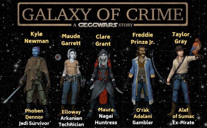 PAX Aus Online adds the Galaxy of Crime cast to their stellar event line up