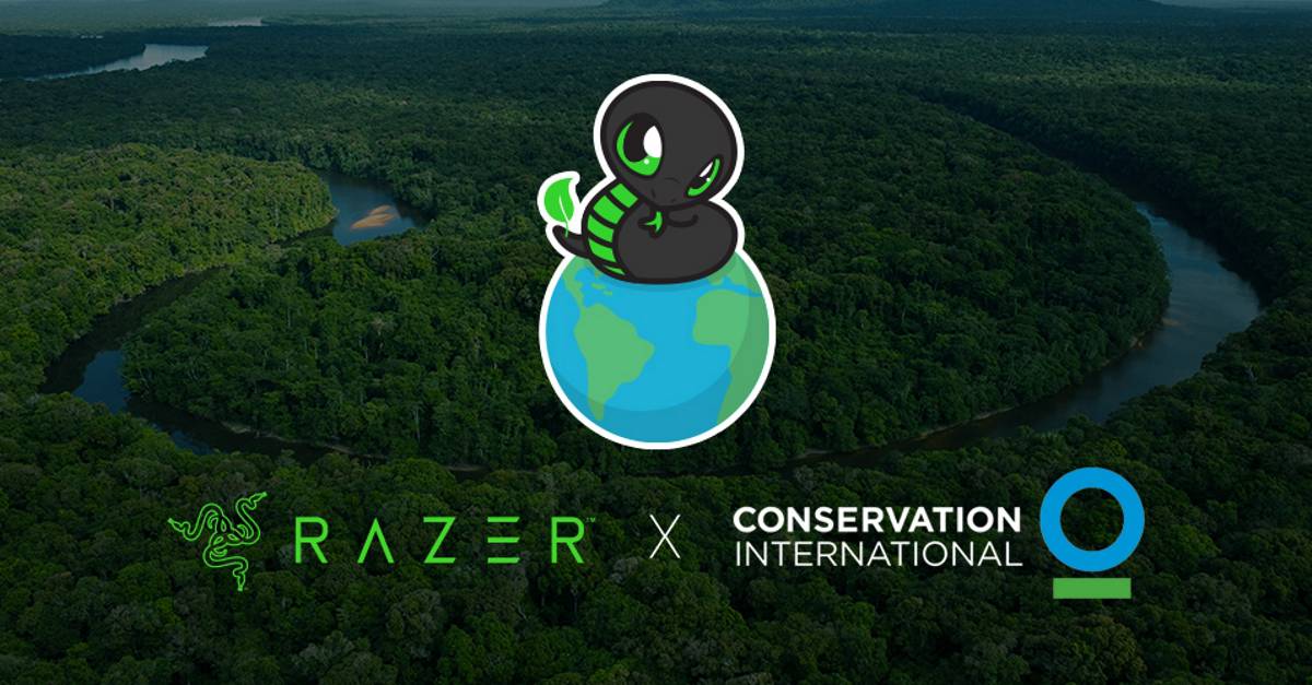 Razer’s Sneki Snek Celebrates Saving 1 Million Trees and Announces New Forest Protection Target