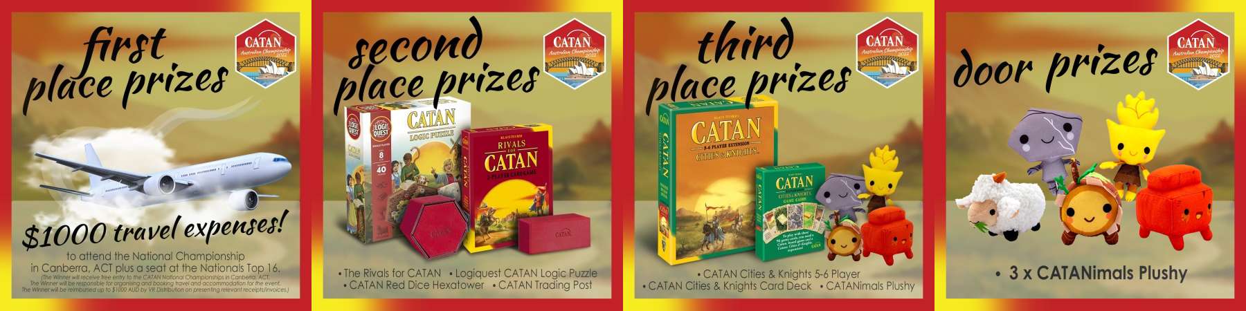 The hunt for Australia's CATAN Champion has begun!