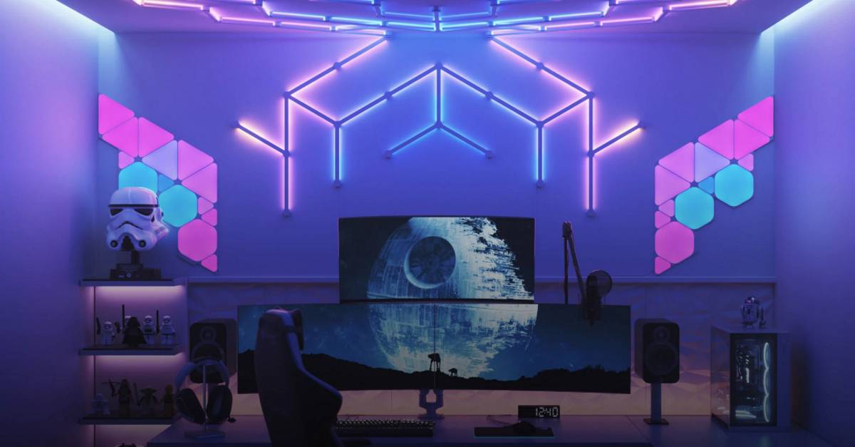 Get Ready To RGBuff Your Battlestations With Nanoleaf