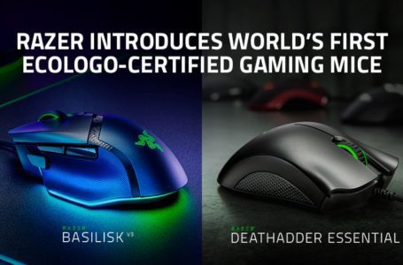 Razer Announce World’s First Ecologo-Certified Gaming Mice