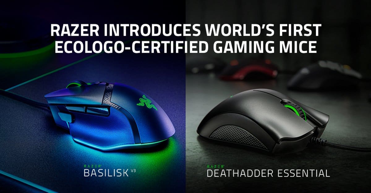 Razer Announce World’s First Ecologo-Certified Gaming Mice