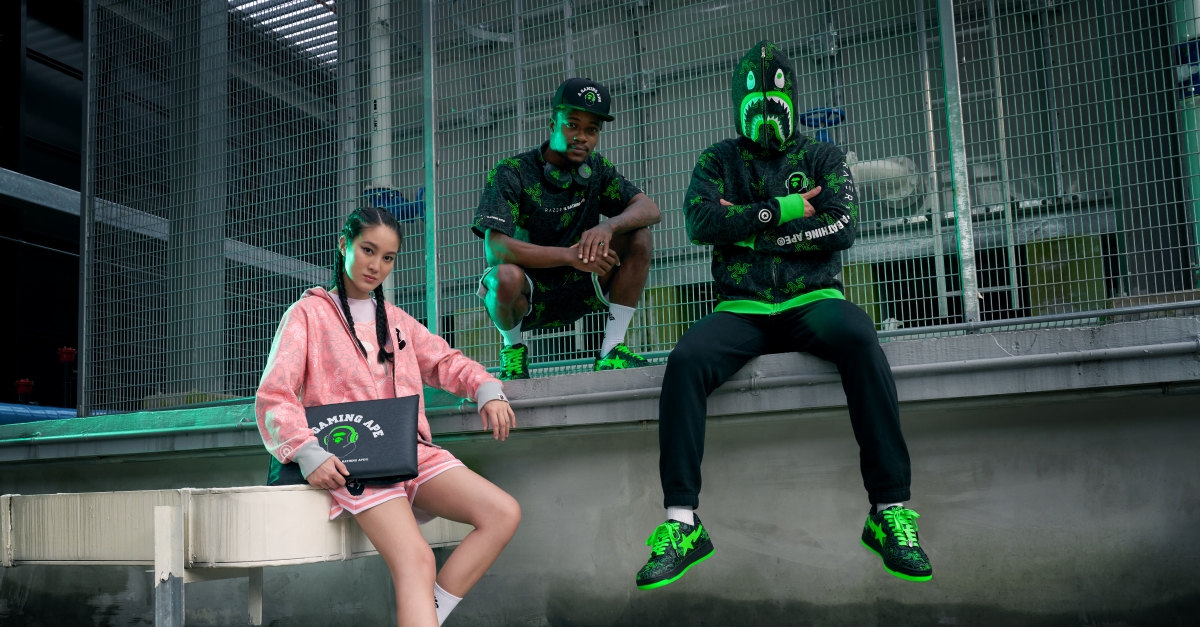 RAZER X BAPE 2.0 DEBUTS RAZER’S LARGEST COLLECTION EVER IN THE SECOND COLLABORATION WITH STREETWEAR ICON, BAPE