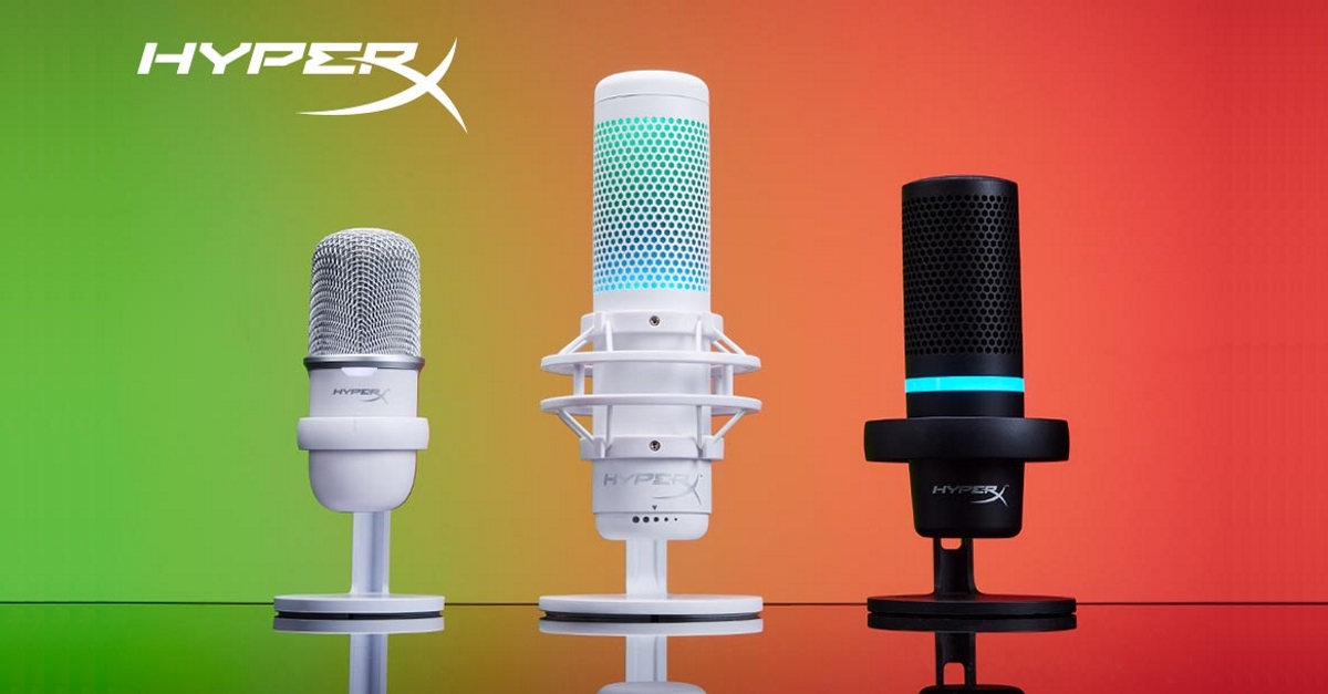 HyperX Announces New DuoCast Microphone and White Colourways for QuadCast S and SoloCast Microphones, in Australia and New Zealand