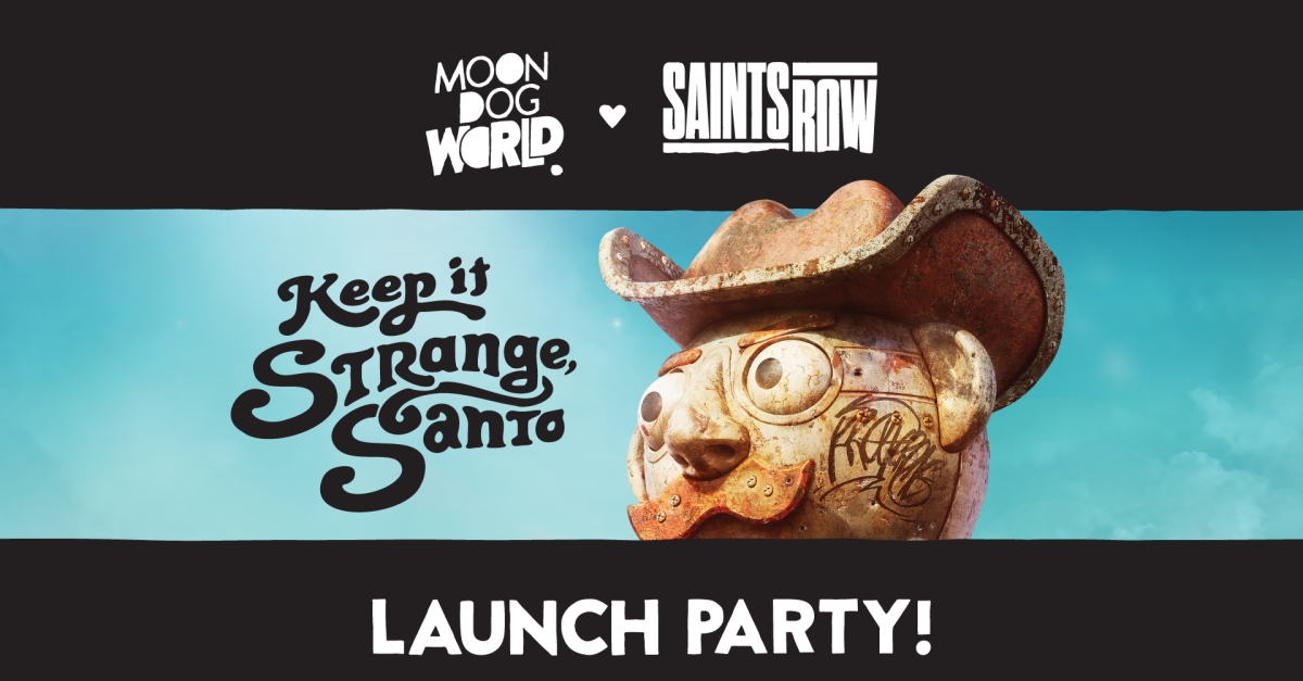 Saints Row and Moon Dog Craft Brewery Collaborate on Limited Edition 'Keep it Strange, Santo' Juicy Pale Ale