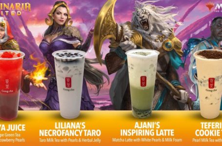 Magic collabs with Gong cha for Dominaria United