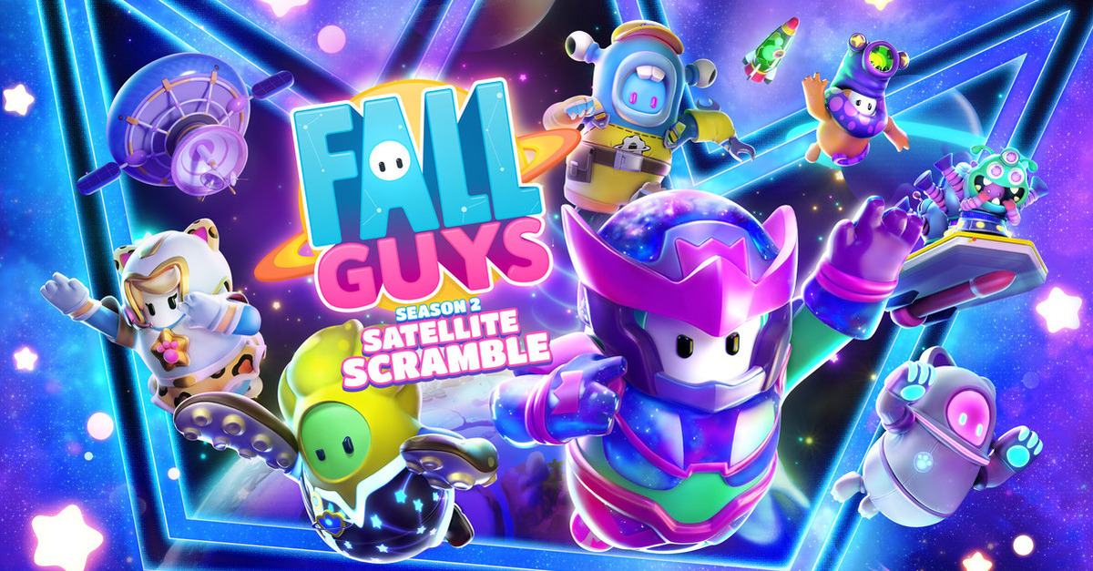 Fall Guys season 2 launches Fall Guys into Space!