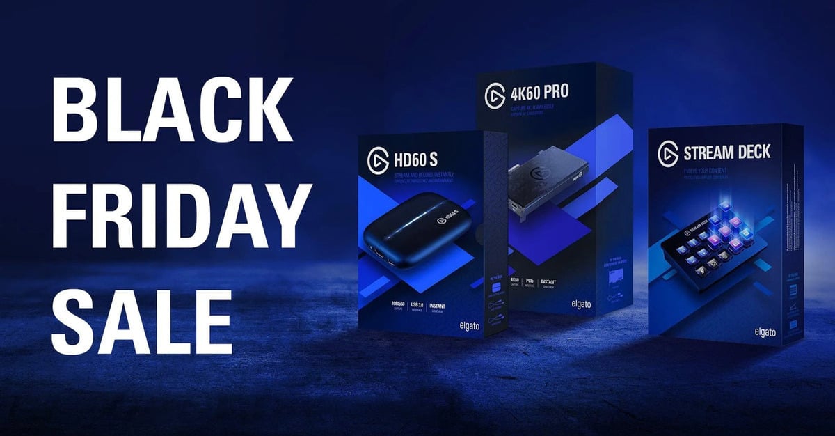Black Friday: Up to 30% off Elgato gear from Amazon
