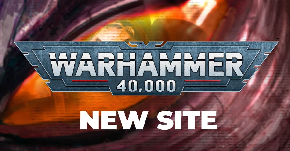 Warhammer? Citadel? Games Workshop...... New Site Launched