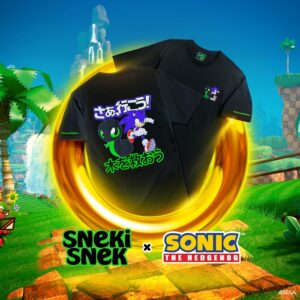 Sneki Snek And Sonic The Hedgehog Speed Towards Conservation With All-new Merch