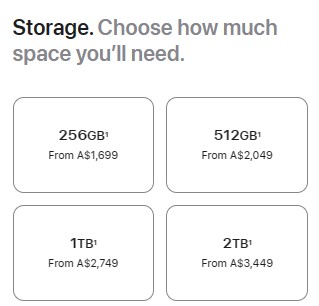 iPad Pro Storage Options