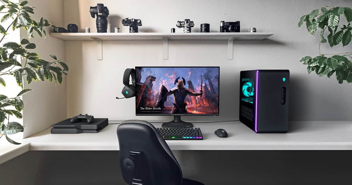 Alienware 27-inch 4K Dual-Resolution Gaming Monitor (AW2725QF)