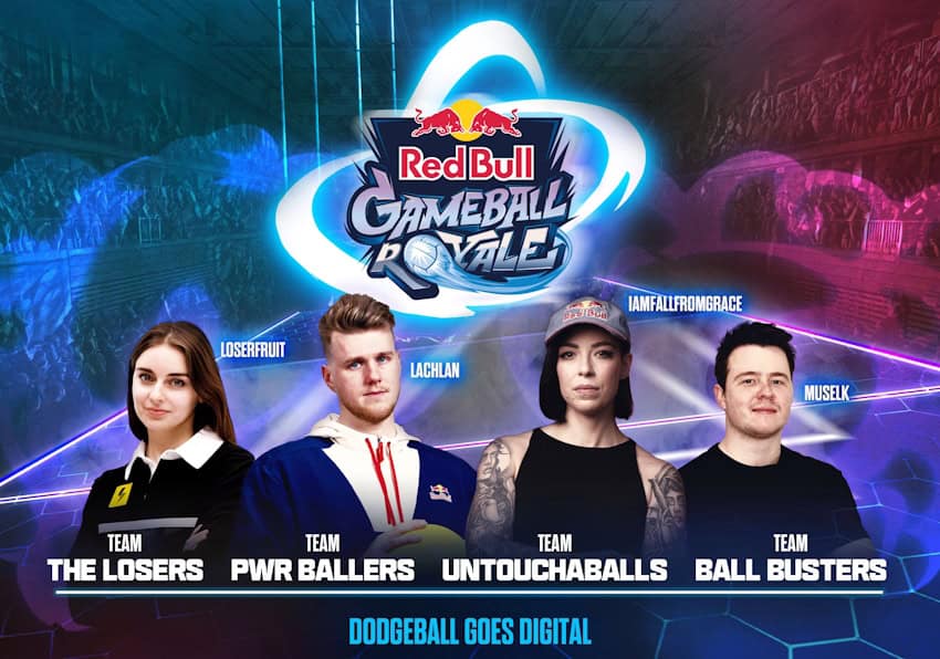 red bull gameball royale australia team captains