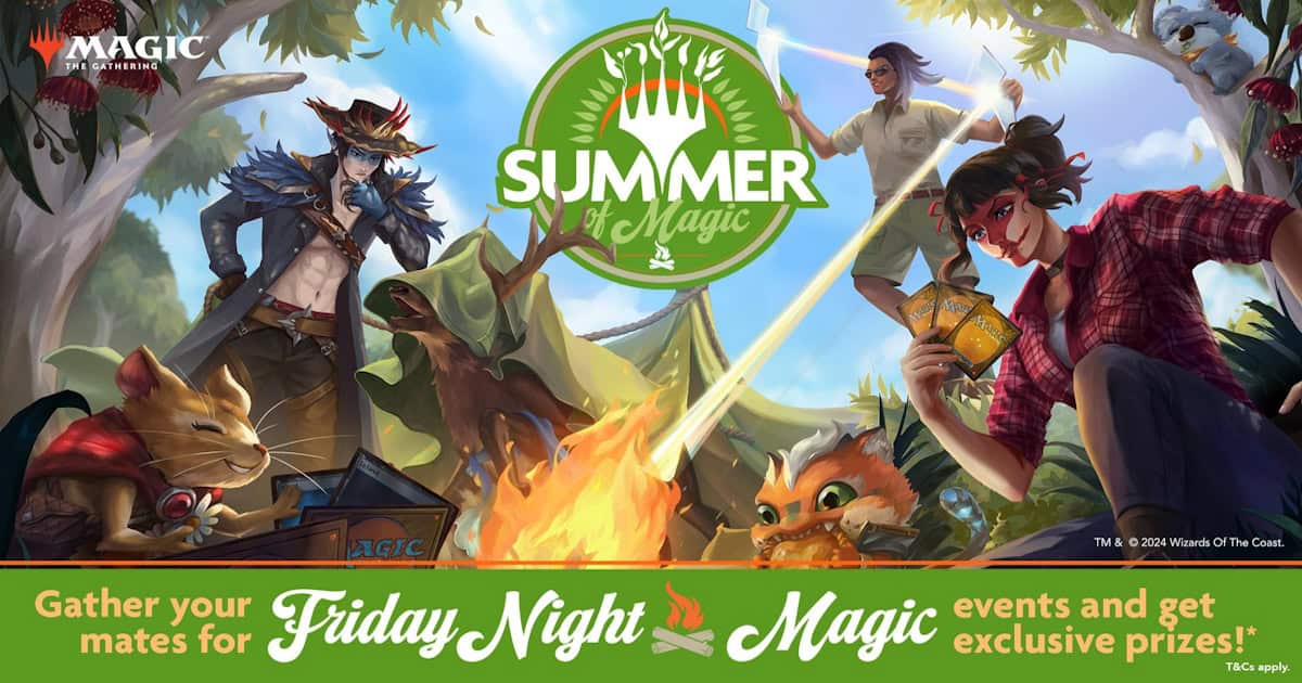 Gather your mates for ANZ’s exclusive MTG event, Summer of Magic!