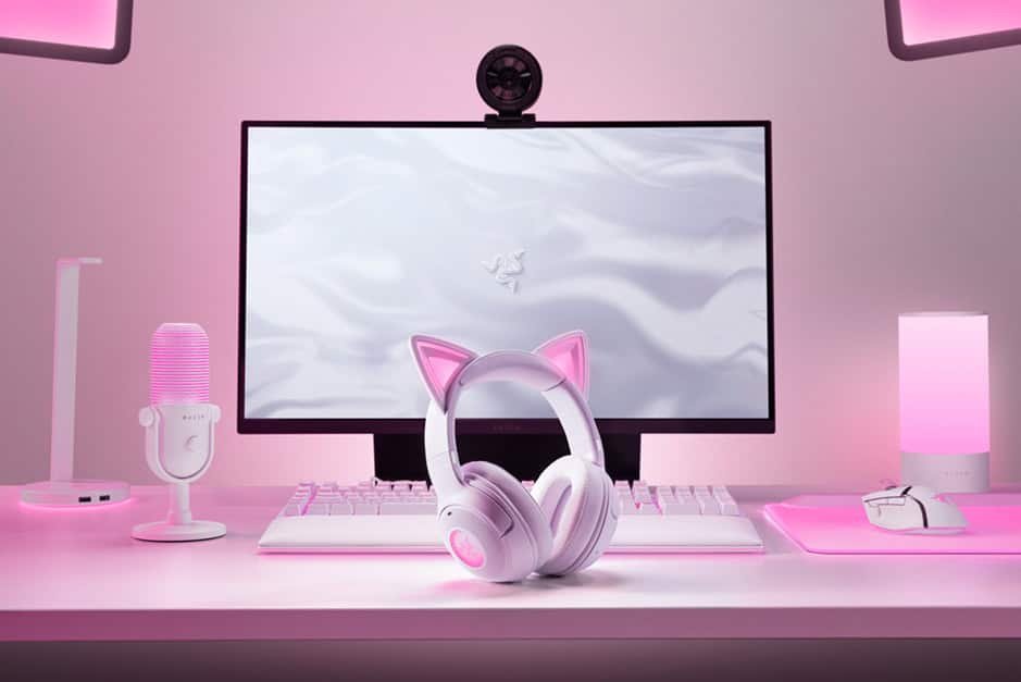 Razer Kraken Kitty V2: The Most Iconic Cat-Ear Headset Now In White