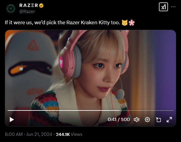 Razer Kraken Kitty V2: The Most Iconic Cat-Ear Headset Now In White